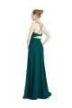 Affordable Sexy Chiffon Bridesmaid Dress with Deep V-Neckline UK