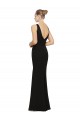 Affordable Open V-Back Chiffon Bridesmaids Dress with V-Neckine UK