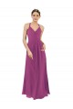 Affordable Sassy Chiffon Bridesmaid Dress with Halter Neckline UK