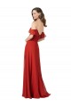 Affordable Chiffon A-Line Bridesmaid Dress with Ruched Bodice UK