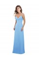 Affordable Slim Chiffon Bridesmaid Dress with Ruffled Sweetheart Neckline UK