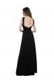 Affordable Chiffon A-Line Bridesmaid Dress with Criss Cross Halter Top UK