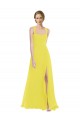 Affordable Wide Strap Sweetheart Maxi Bridesmaid Dress UK