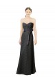 Affordable Strapless Lace Bridesmaid Dress with Sweetheart Neckline UK