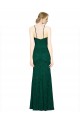 Affordable High Illusion Halter Neck Long Lace Bridesmaid Dress UK
