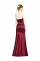 Affordable Sweetheart Neckline Bridemaid Dress with Hips Seamed Detail UK