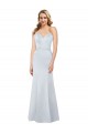 Affordable Old Hollywood-Inspired Strapless Satin Bridesmaid Dress UK