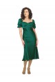 Affordable Ruched Sleeve Silky Satin Bridesmaid Dress UK