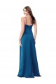 Affordable Cowl Neck Salky Satin Bridesmaid Dress UK