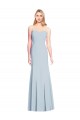 Affordable Sweetheart Strapless Flared Skirt Maxi Bridesmaid Dress UK