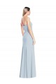 Affordable Sweetheart Strapless Flared Skirt Maxi Bridesmaid Dress UK