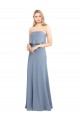 Affordable High Neck Sheath Sleeveless Stretch Crepe Bridesmaid Dress UK