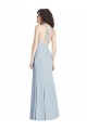 Affordable Criss Cross Open Back Trumpet Bridesmaid Dress UK