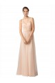 Affordable Sweetheart A-Line Tulle Bridesmaid Dress with Shirred Bodice UK