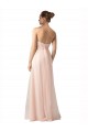 Affordable Sweetheart A-Line Tulle Bridesmaid Dress with Shirred Bodice UK
