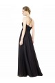 Affordable Sweetheart Neckline Long Sleeveless Tulle Bridesmaid Dress with Lace Bodice UK
