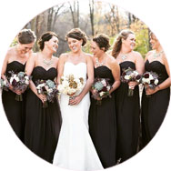 Affordable Black Bridesmaid Dresses UK